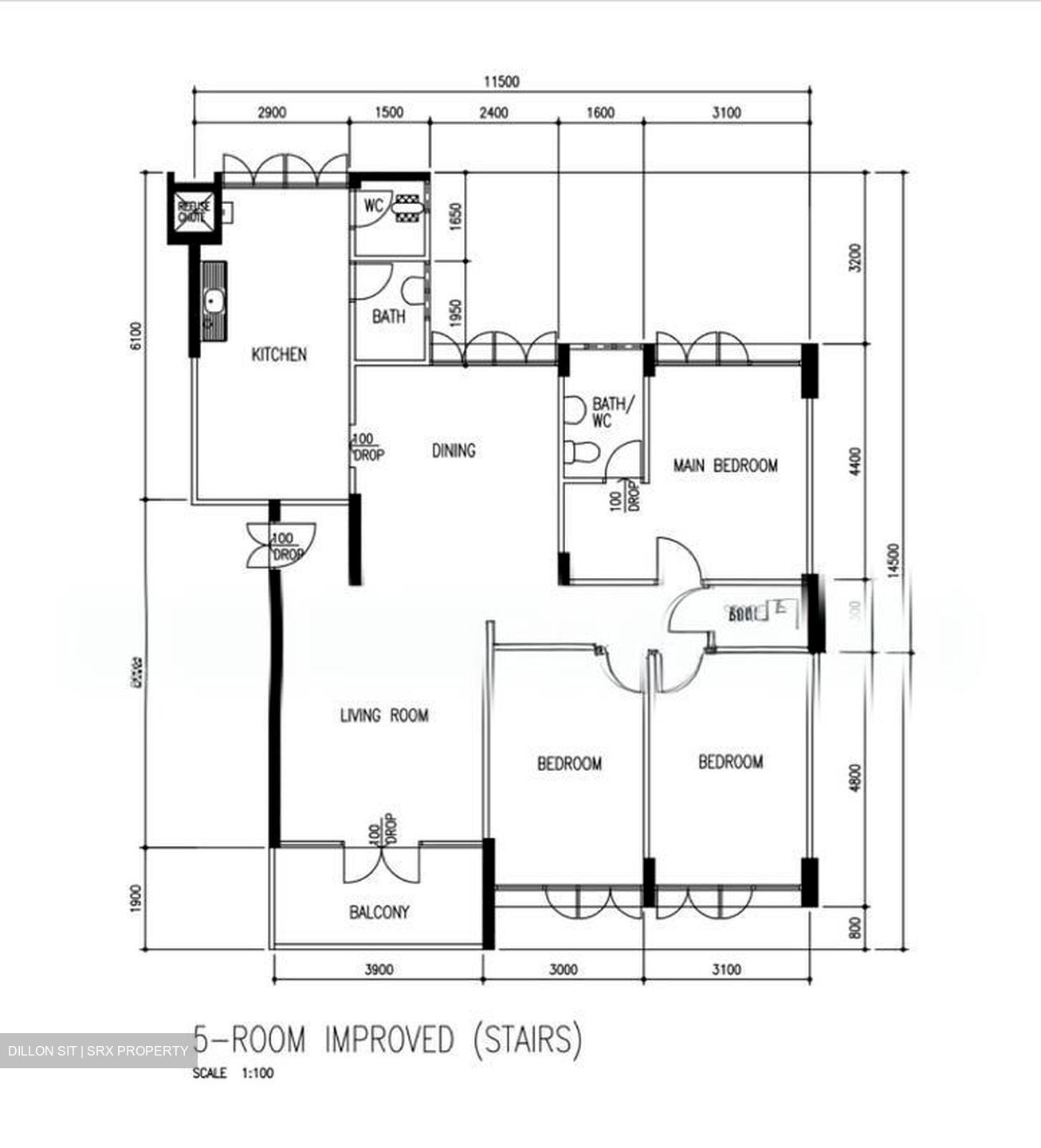 Blk 552 Bedok North Avenue 1 (Bedok), HDB 5 Rooms #499023221